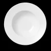 Lyngby Porcelæn Rhombe Dyp tallerken Ø24.5 cm hvit