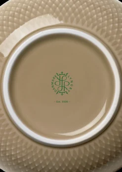 Lyngby Porcelæn Rhombe Earth Serveringsskål Ø17.5 cm clay