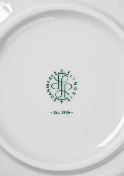 Lyngby Porcelæn Rhombe Skål Ø15.5 cm hvit - Kjøb her