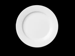 Lyngby Porcelæn Rhombe Tallerken Ø23 cm hvit