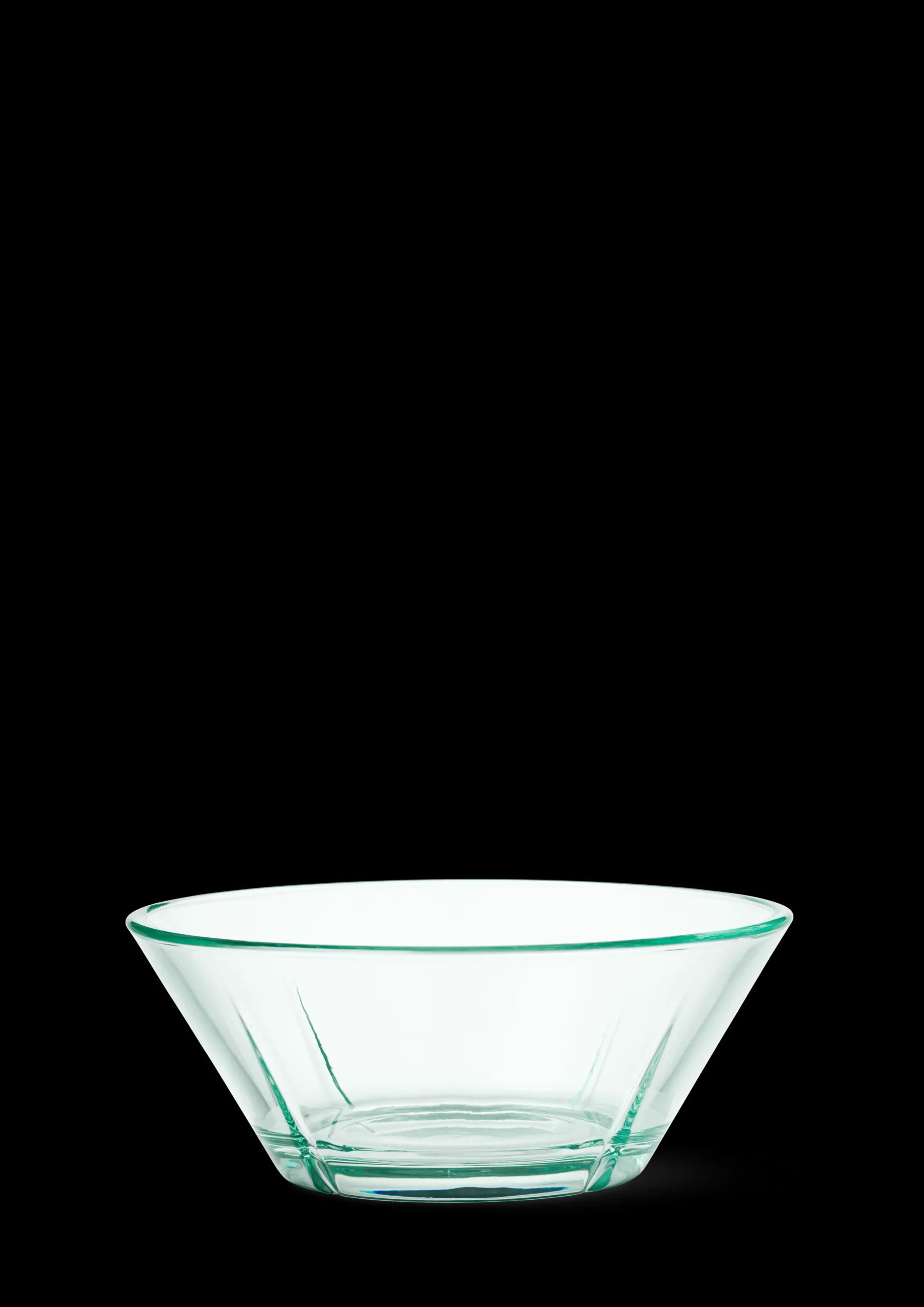 Rosendahl Gran Cru Recycled Glasskål Ø15 cm klart grønt