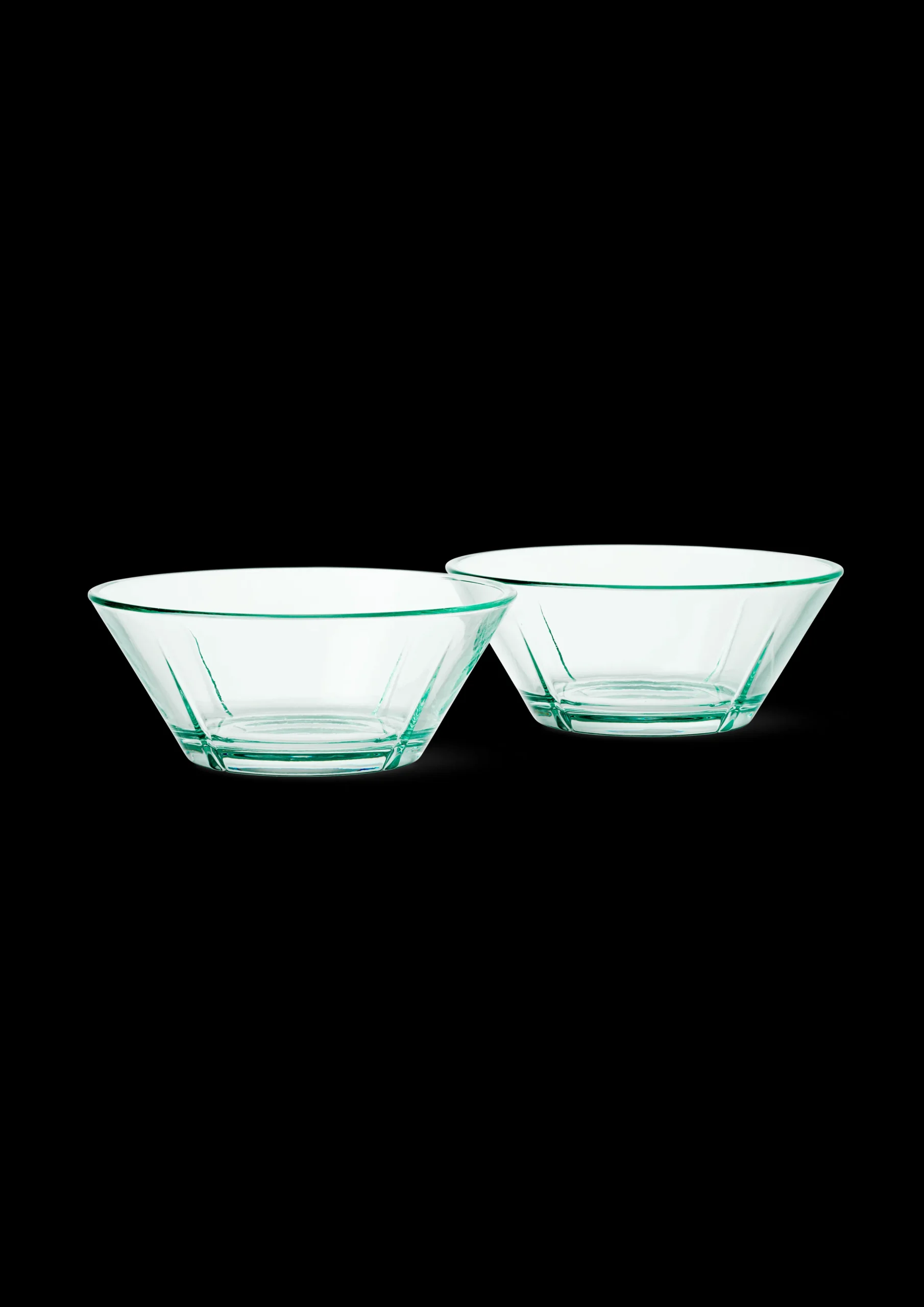 Rosendahl Gran Cru Recycled Glasskål Ø15 cm klart grønt